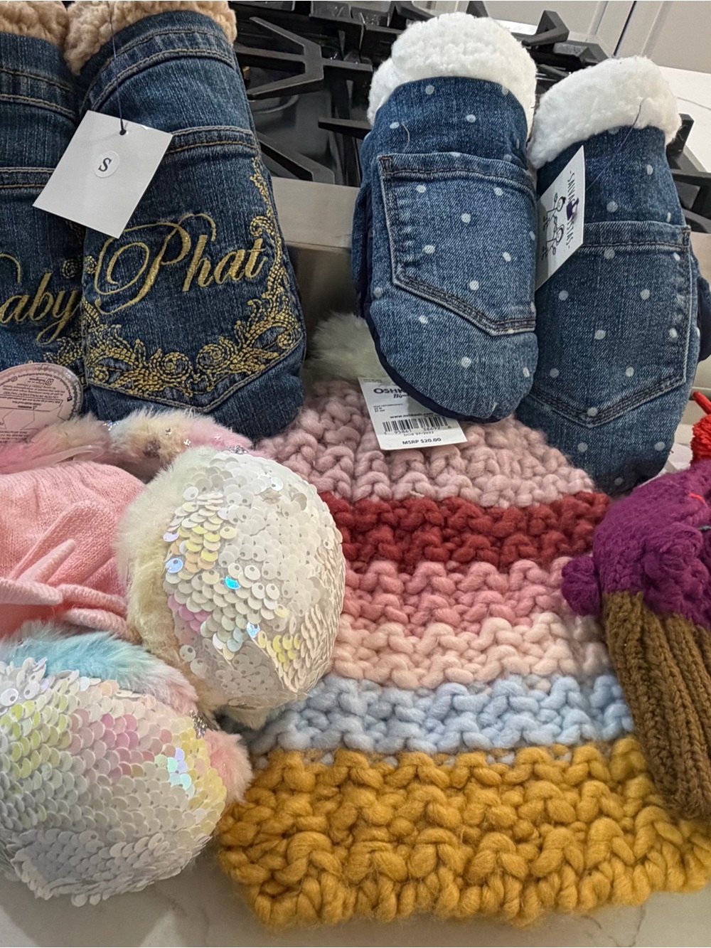 Girls winter accessories